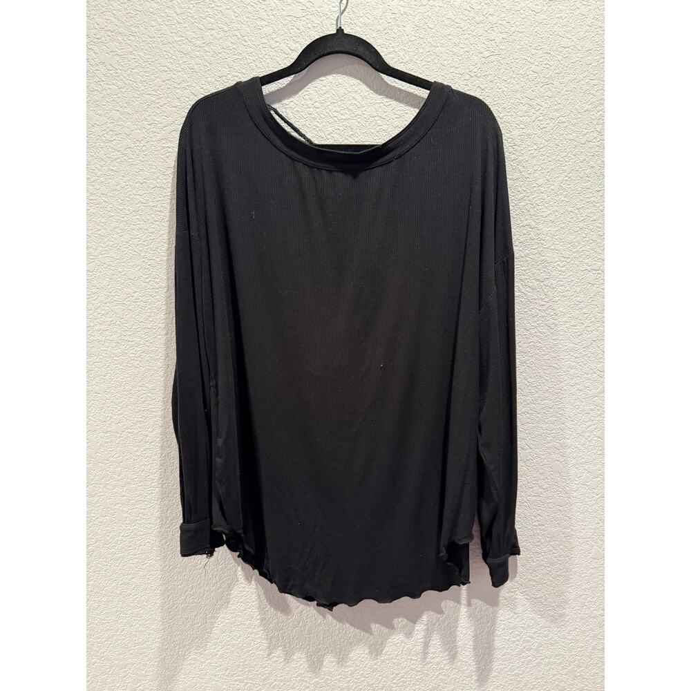 Free People Shimmy Shake Top in Black Size S